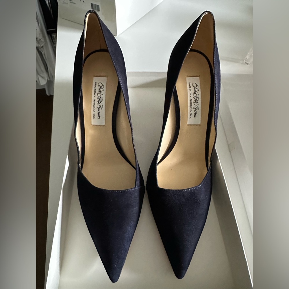 Black Women's suede heels